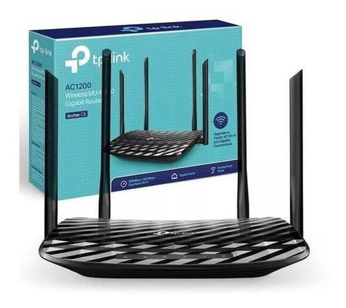 Router Tp-link Archer C6 Ac1200 Dualband Gigabite Mu-mimo Alto Alcance