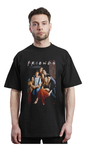 Friends - Todos 5 - Series Clásicas - Polera