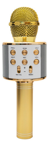 Micrófono Inalámbrico Bluetooth Youtuber Karaoke Colors Para