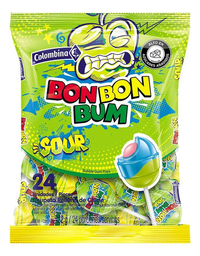 Bon Bon Bum Sour- Paq X 24 Und