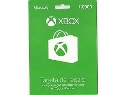 Tarjeta De Prepago Xbox Live De $10.000 - Entrega Inmediata