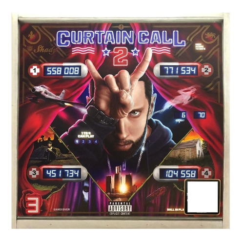 Eminem Curtain Call 2 / 2 Lp Vinyl