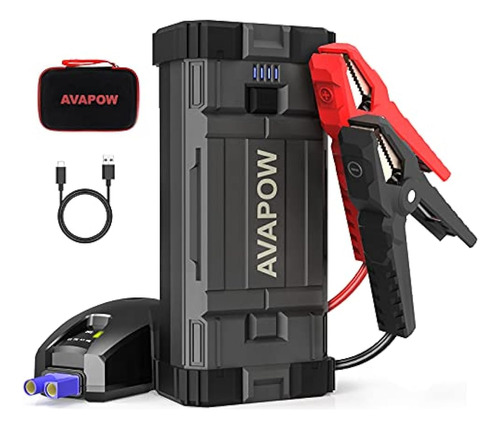 Avapow Car Jump Starter 2000a Peak 18000mah Arrancador De Ba