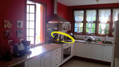 Linda Casa Estilo Rústico Contemporâneo, Com 3 Suítes, 4 Vagas, Piscina E Área Gourmet! - Ca5077
