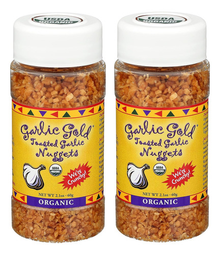 Garlic Gold Nuggets Crujiente Ajo Asado Condimento Nuggets T