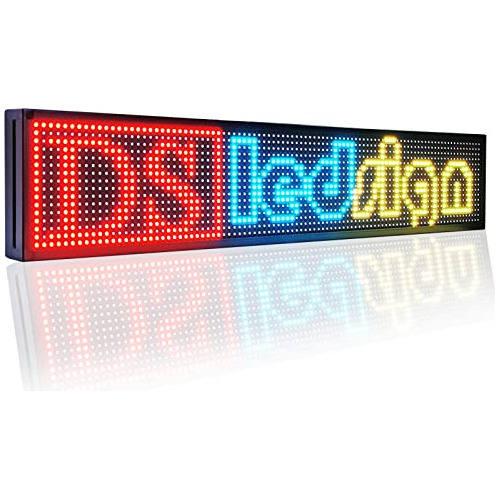 Pantalla De Led Ds Ledsign De 40  X 8  Letrero De Led P...