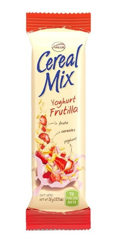 Cereal Mix Yoghurt Frutilla X 20 U - Lollipop