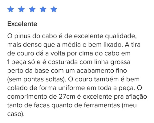 Imagem 3 de 10 de Strop De Couro Dupla Face E Pasta Jacaré Afiar Amolar Facas
