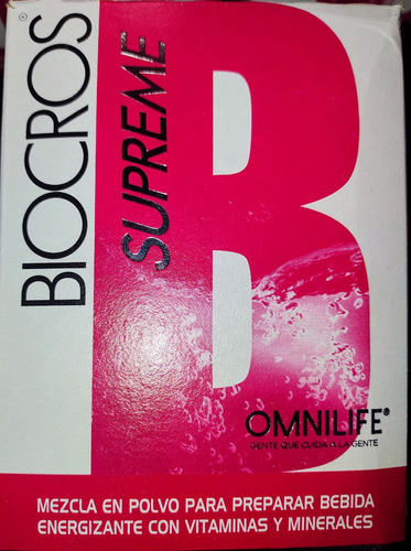 Biocros De Omnilife - Energizante Y Multivitamínico 