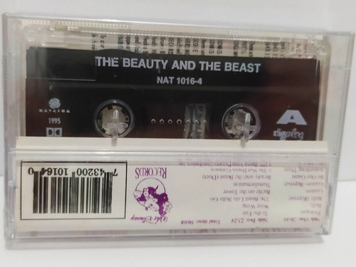 Fita K7 Beauty And The Beast (a Bela E A Fera) Disney Nova