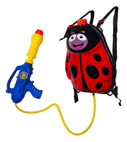 Juguete Pistola De Agua   Con Mochila Lady Bug Super Soa Ptg