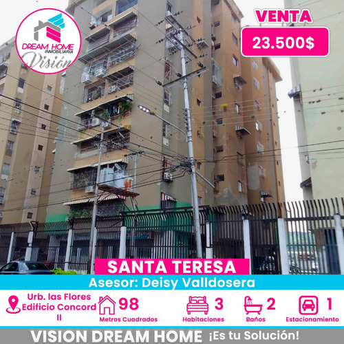 Venta Apartamento En Urb  Las Flores, Santa Teresa Del Tuy 