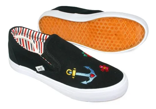 Zapatillas muaa bordadas clearance