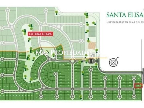 Imagen 3 de 3 de Terreno Interno En Pilar Del Este Barrio Santa Elisa Etapa 1