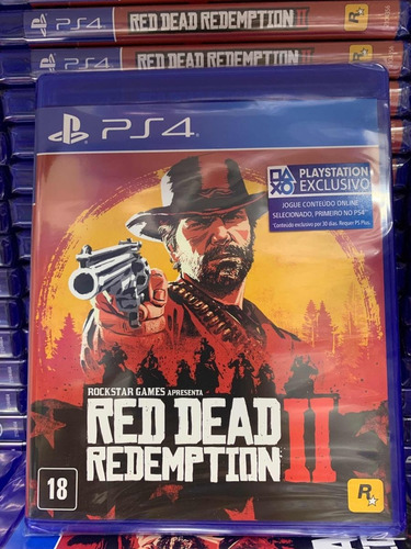 Red Dead Redemption 2 Mídia Física - Ps4
