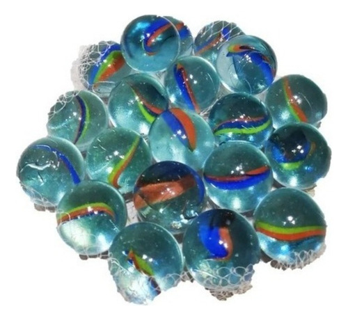 50 X Bolones 25mm De Vidrio Tornasol Polkas Tiritos Bolitas