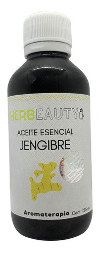 Aceite Esencial Para Aromaterapia Herbeauty Jengibre 125 Ml