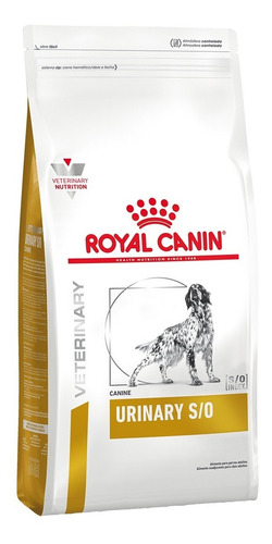 Alimento Royal Canin Veterinary Diet Canine Urinary S/O para perro adulto todos los tamaños sabor mix en bolsa de 10kg