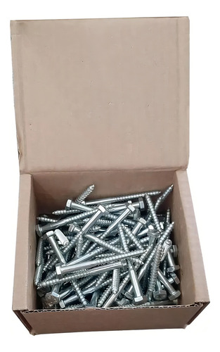 Parafuso Rosca Soberba Cabeça Sextavada 1/4x2.3/4'' 200 Pçs
