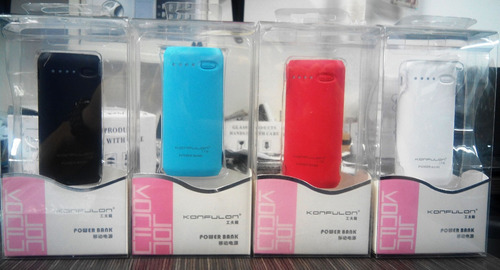 Power Bank Cargador Portátil Konfulon Y1302 5200 Mah Colores