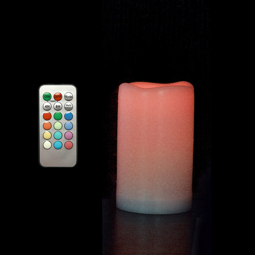 Velas Led Elctricas Que Cambian De Color Para Exteriores, Si