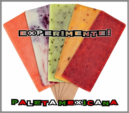 Poster Foto Paleta Picolé 50x57cm Para Decorar Bar Hotel