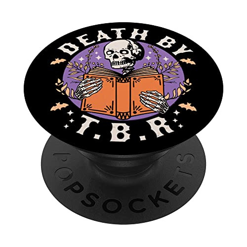 Libro De Lectura Popsockets Para Universal Skeleton Bookish