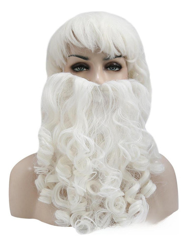 Conjunto De Pelo Y Barba De Peluca Con Barba Y Sombrero