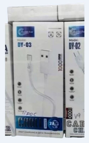 Cable Doble You Fast Tipo-c Y Micro-usb V9