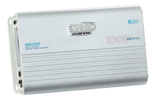 Imagem 1 de 10 de Módulo Amplificador 1000 Watts 4 Canais Náutica Marinizado