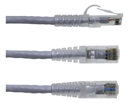 Furukawa 3mt Cat5e Gris U/utp Cm Cable Patch Rj45 Multilan 3