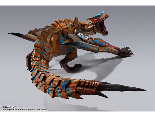 Figura De Acción Tigrex Articulada Tigrex De Bandai S.h. Monsterarts