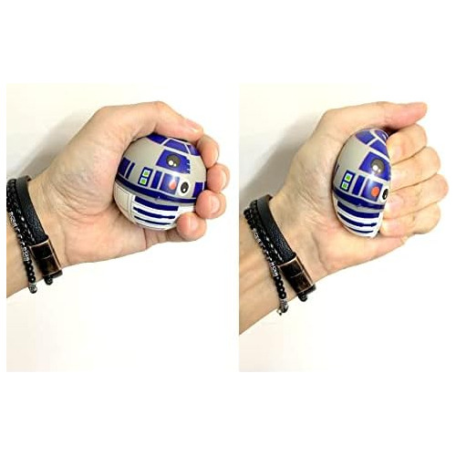 Set De Pelotas Squishy De Starwar - Versión Súper Sua...