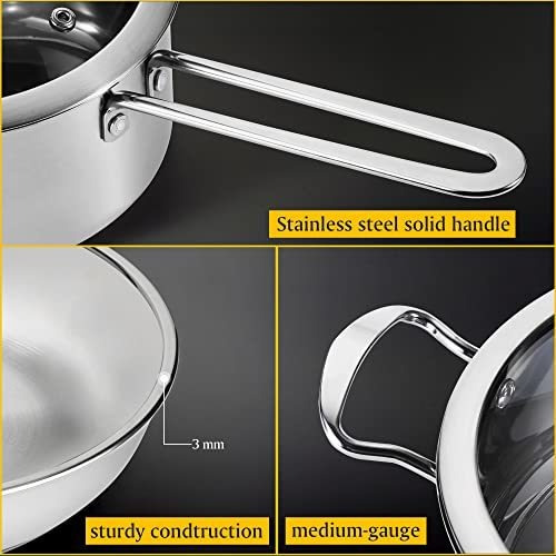 Juego De Utensilios De Cocina De Acero Inoxidable, Juego De