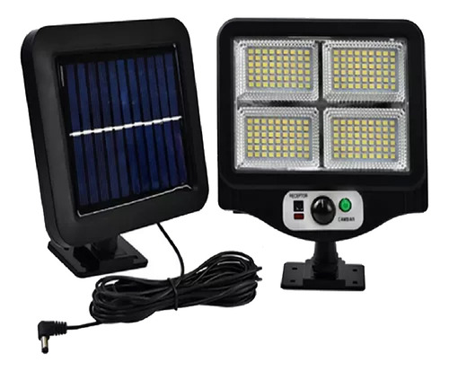 Lámpara Solar 20w Control R. Sensor Movimiento Ip65 20 Pzs