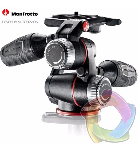 Imagem 2 de 6 de Manfrotto Mhxpro-3w - Cabeça De Tripé P/ Câmera Profissional