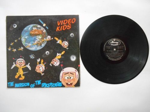 Lp Vinilo Video Kids The Invasion Of The Spacepeckers 1985