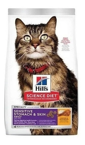 Hills Felino Adult Sensitive Stomach & Skin 3,5lb