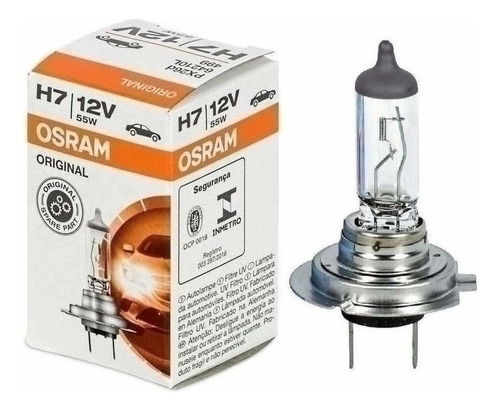 Bombillos Osram H7 55w 0riginal Estandar Germany