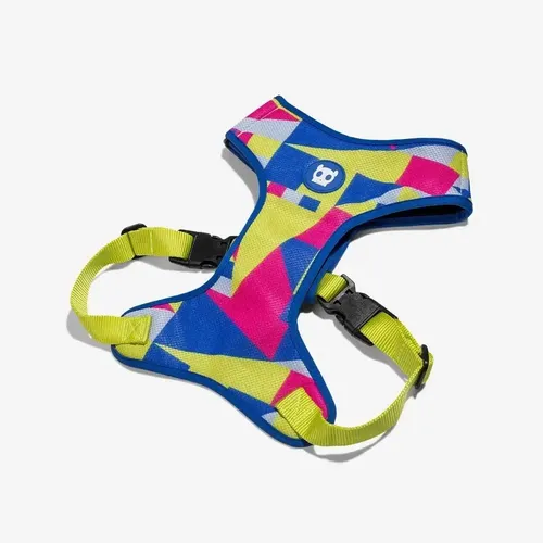 Peitoral Mesh Ajustável Volt Zeedog Cor Azul Tamanho da coleira PP