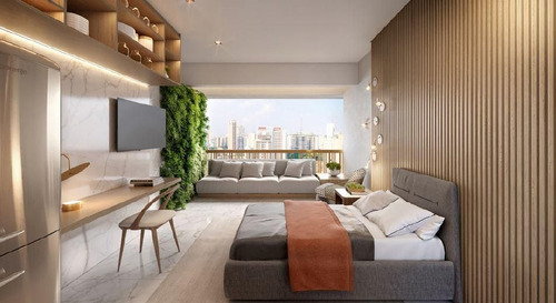 Imagem 3 de 8 de Studio Com 1 Dormitório À Venda, 25 M² Por R$ 417.476,00 - Vila Madalena - São Paulo/sp - St0145