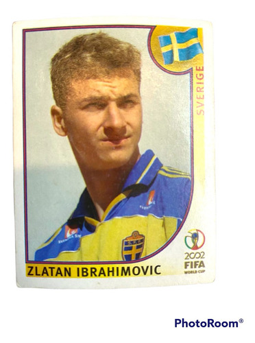 Zlatan Ibrahimovic Panini Korea Japón 2002, Mundial