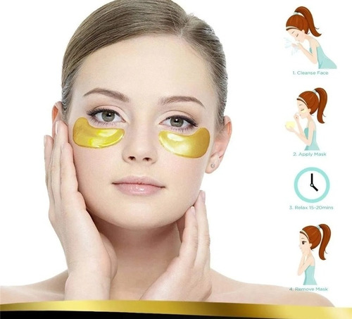 Imagen 3 de 6 de Parche Ojos,para Ojeras Y Arrugas,cuidado Facial,belleza