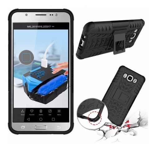 Case Estuche Galaxy J5 2016 Anti Impacto + Stylus