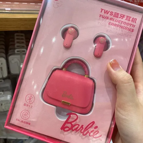 Auriculares Inalámbricos Bluetooth 5.3 Barbie Strawberry