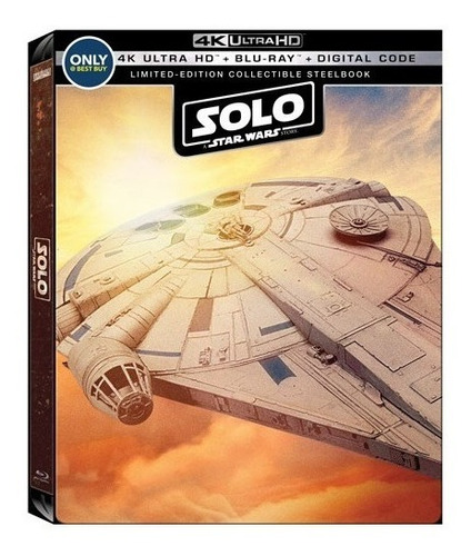 Blu Ray 4k Han Solo Star Wars Steelbook 