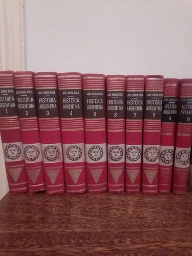 Historia Argentina De Jose Maria Rosa Tomos Del 1 Al 10 (Usado)