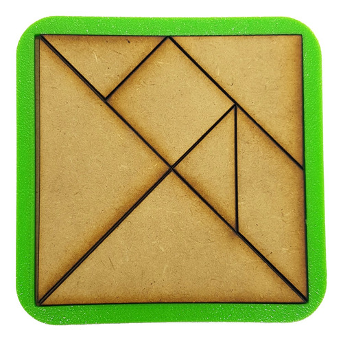 Juego De Ingenio Infantil Tangram Figuras Souvenirx30