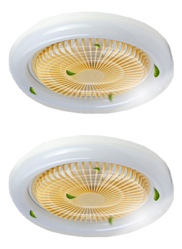 Ventilador Luz Led 30w 2400lm Para Socket E27 Pack 2 Piezas