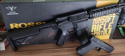 Imagen 5 de 5 de Rifle Airsoft Resorte Nuevos En Caja